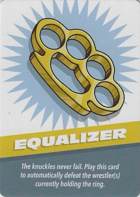 Equalizer trading card PW Catalog
