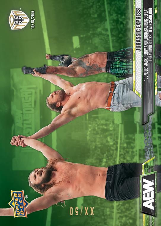 Jurassic Express – “Jungle” Jack Perry and Luchasaurus Defeat the Young Bucks to Win $500,000