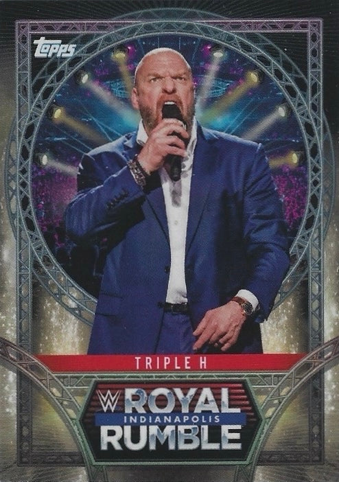Triple H trading card PW Catalog