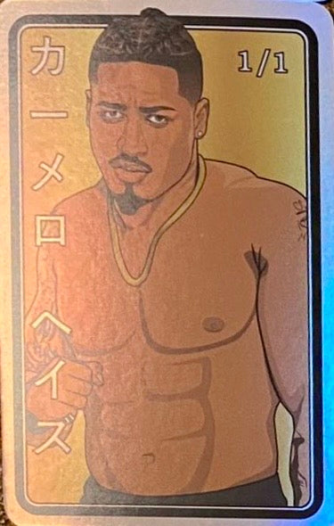Carmelo Hayes trading card PW Catalog