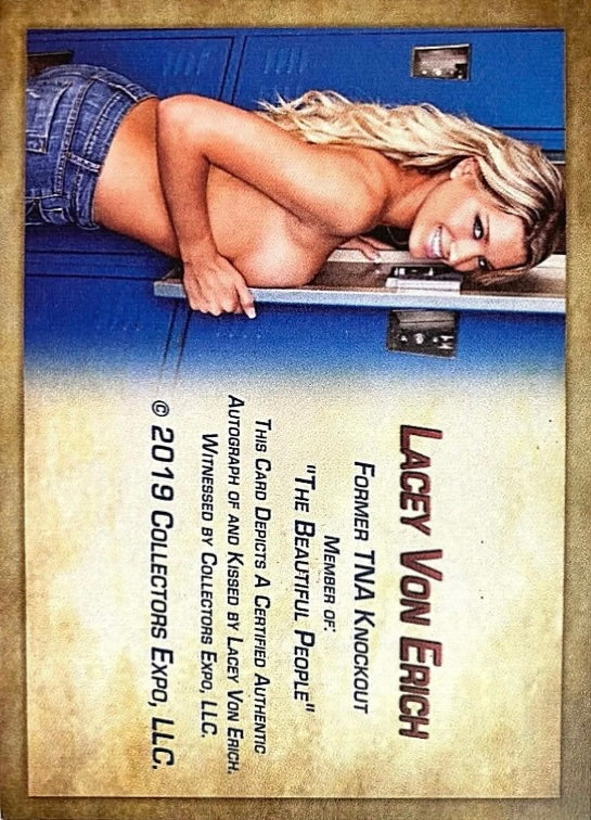 Lacey VON Erich trading card PW Catalog