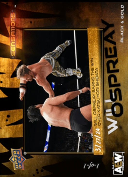 3/27/24 – Will Ospreay – Will Ospreay Earns the Win Over Katsuyori Shibata