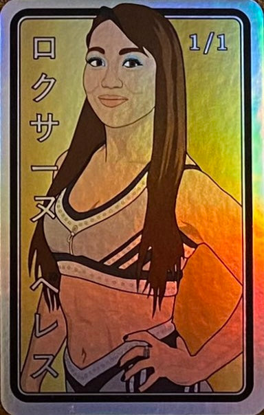 Roxanne Perez trading card PW Catalog