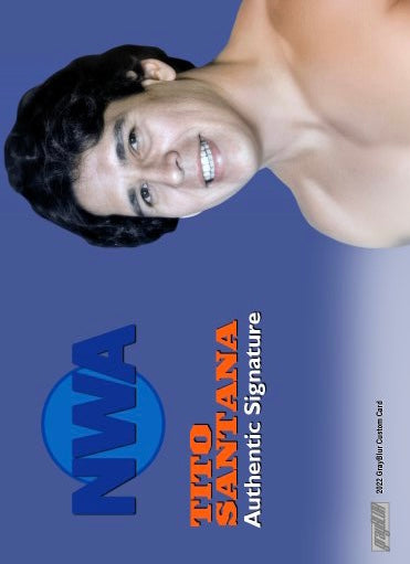 Tito Santana – NWA trading card PW Catalog