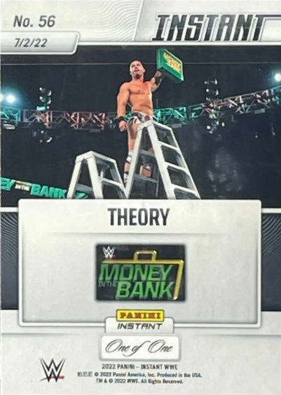 Theory – Men’s Money in the Bank Winner trading card PW Catalog