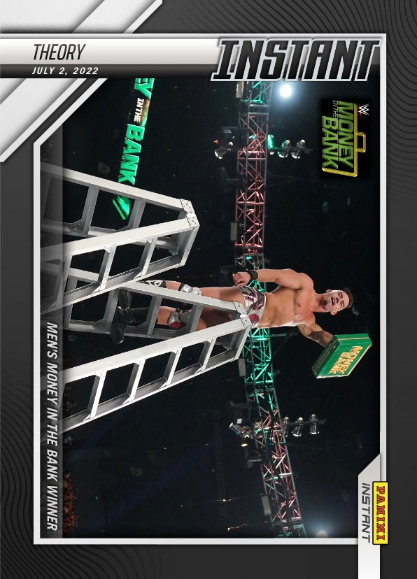 Theory – Men’s Money in the Bank Winner trading card PW Catalog