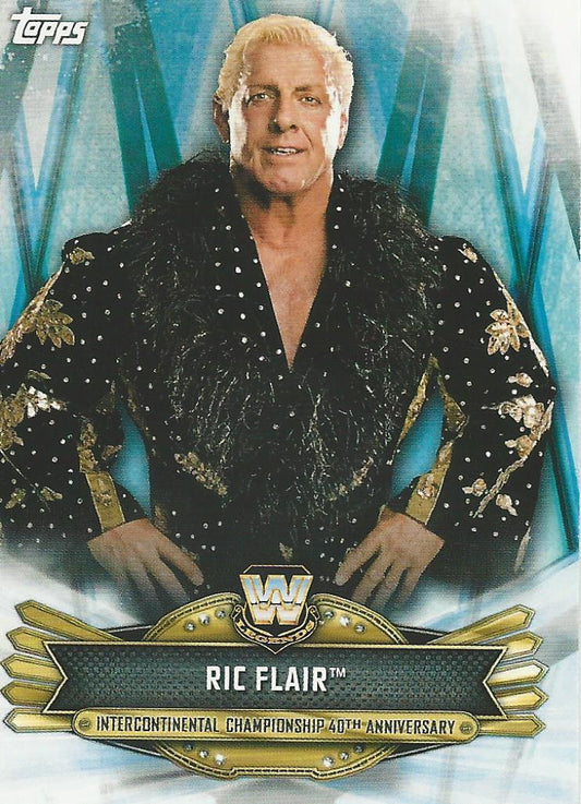 WWE Topps Smackdown 2019 Ric Flair IC-32 trading card PW Catalog