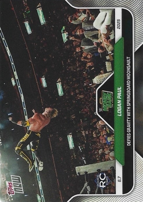 Logan Paul Defies Gravity With Springboard Moonsault