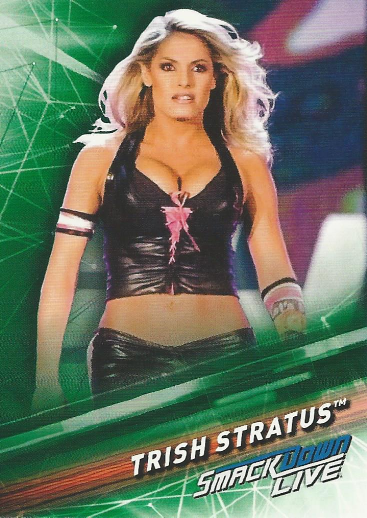 WWE Topps Smackdown 2019 Trish Stratus #89 Green
