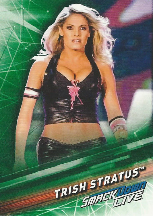 WWE Topps Smackdown 2019 Trish Stratus #89 Green