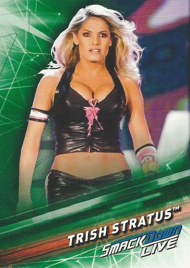 WWE Topps Smackdown 2019 Trish Stratus #89 Green