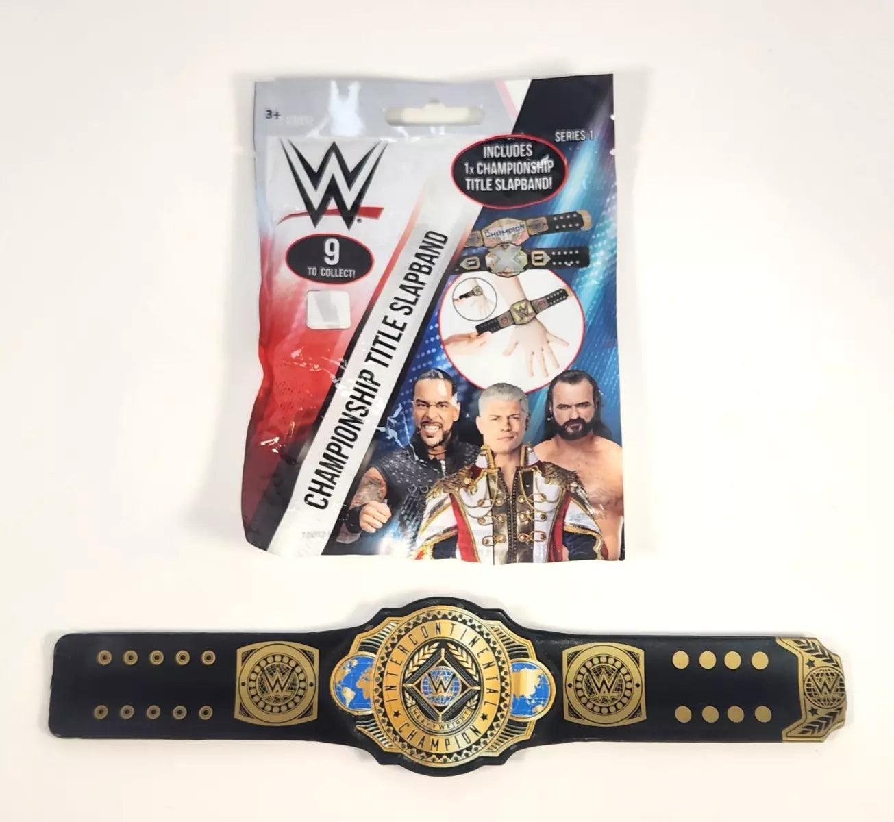WWE Intercontinental Championship Title Slap Bands - Series 1 Blind Bag Pwcatalog