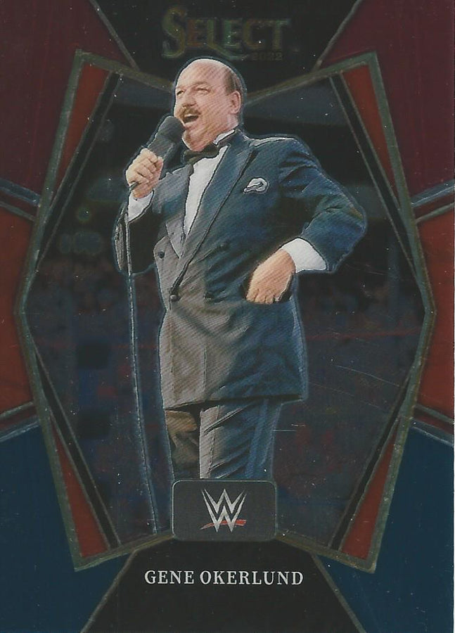 WWE Panini Select 2022 Red/Silver/Blue Mean Gene #123