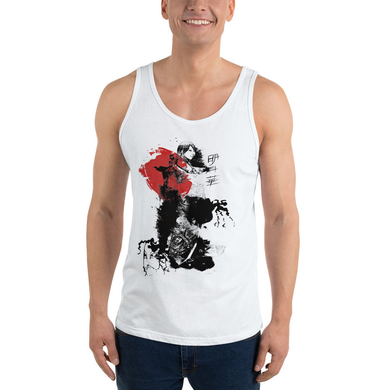 Asuka "Tomorrow Brings Danger" Unisex Tank Top