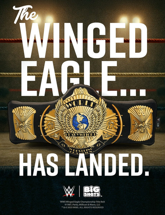 WWE Big Shots WWE Winged Eagle Championship Belt Pillow PWcatalog