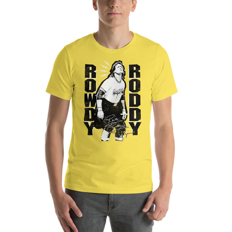Roddy Piper "Rowdy Signature" Unisex T-Shirt