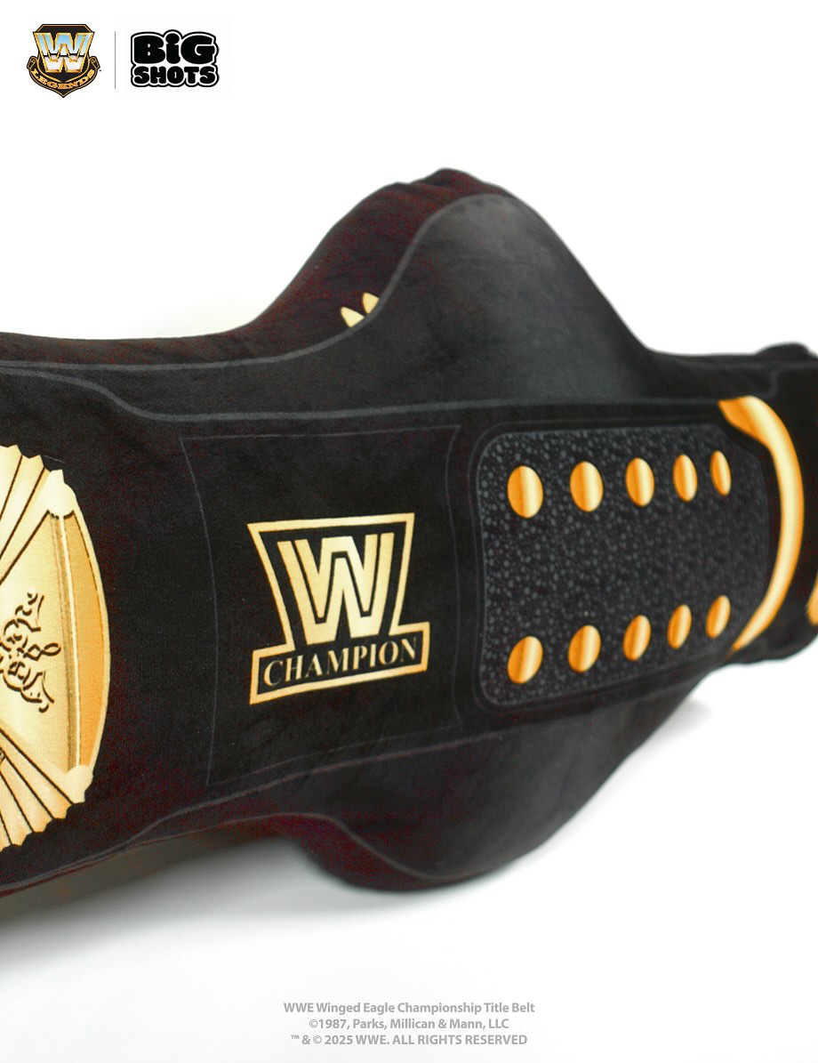 WWE Big Shots WWE Winged Eagle Championship Belt Pillow PWcatalog