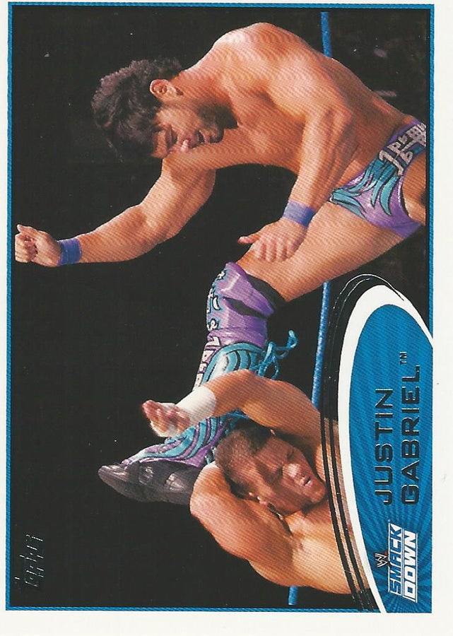 WWE Topps 2012 Justin Gabriel #56