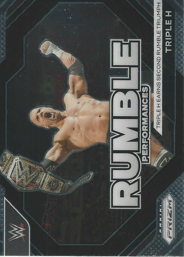 WWE Panini Prizm 2024 Rumble Performances Triple H #8
