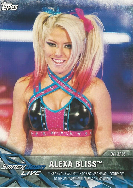 WWE Topps Women Division 2017 Alexa Bliss WWE-6