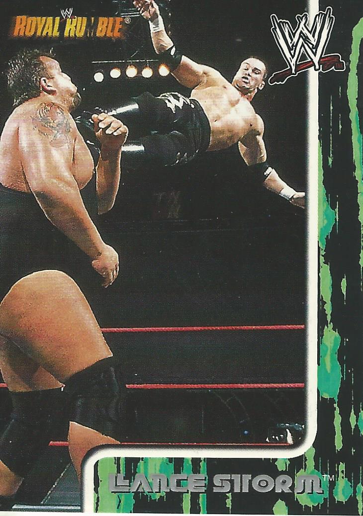 WWE Fleer Royal Rumble 2002 Lance Storm #56
