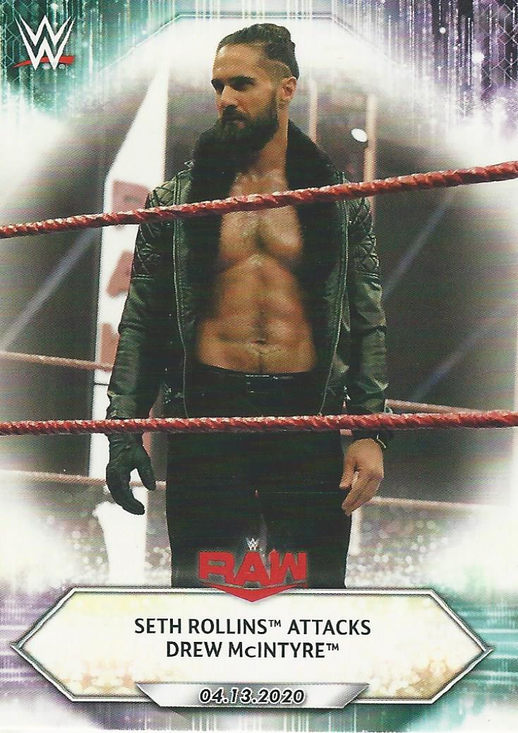 WWE Topps 2021 Seth Rollins #56