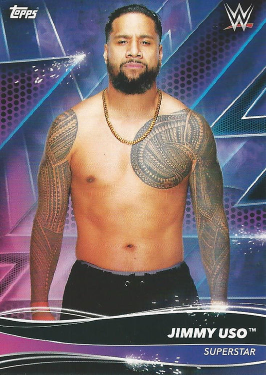 Topps WWE Superstars 2021 Jimmy Uso #56