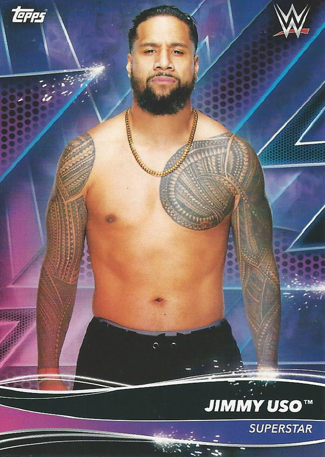Topps WWE Superstars 2021 Jimmy Uso #56