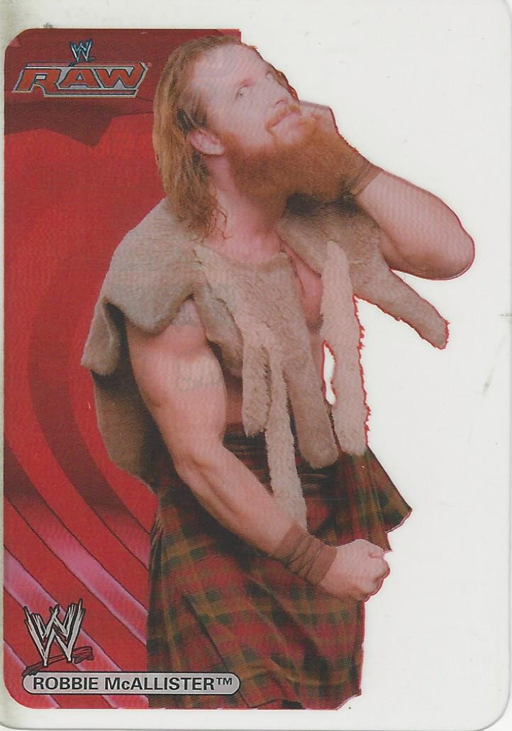 WWE Edibas Lamincards 2006 Robbie McAllister #56
