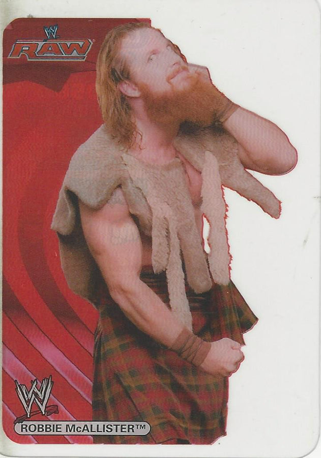 WWE Edibas Lamincards 2006 Robbie McAllister #56