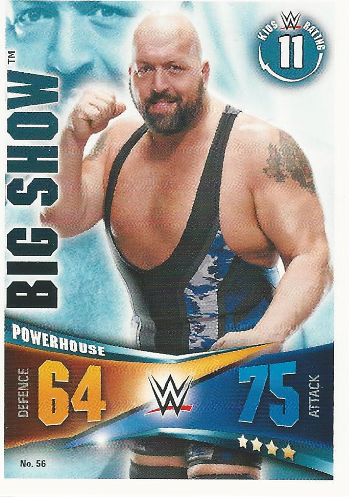 WWE Topps Slam Attax Rivals 2014 Big Show #56