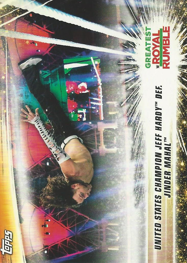 WWE Topps Summerslam 2019 Jeff Hardy #56