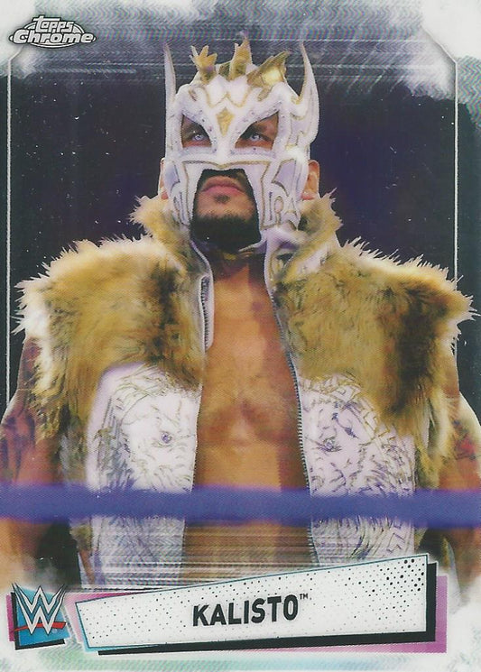 WWE Topps Chrome 2021 Kalisto #56