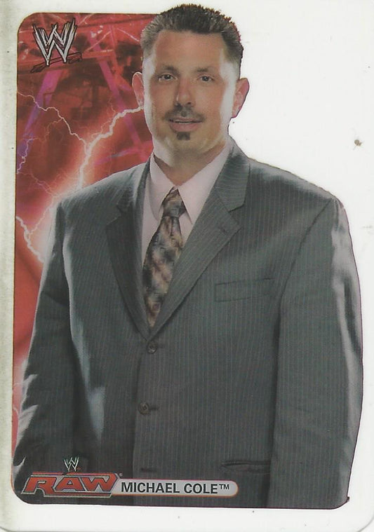 WWE Edibas Lamincards 2008 Michael Cole #56
