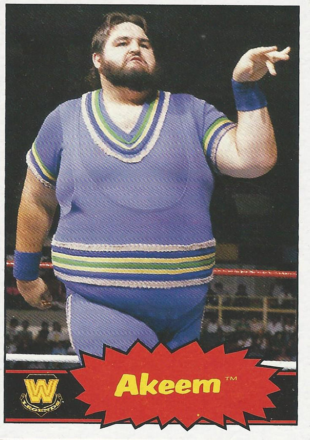 WWE Topps Heritage 2012 Akeem #56