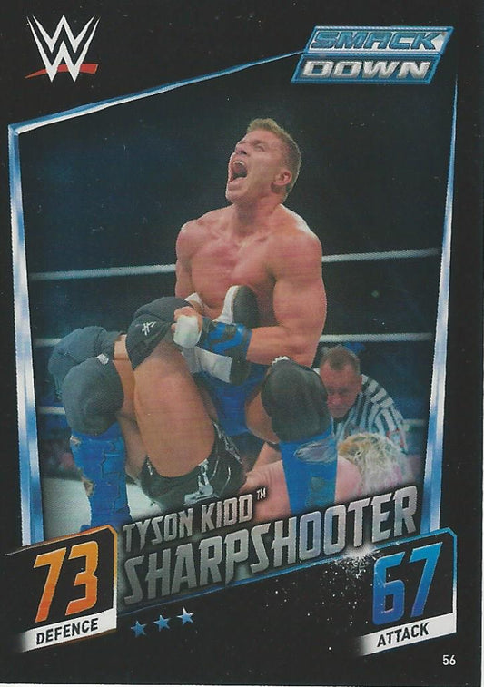 WWE Topps Slam Attax 2015 Then Now Forever Tyson Kidd #56