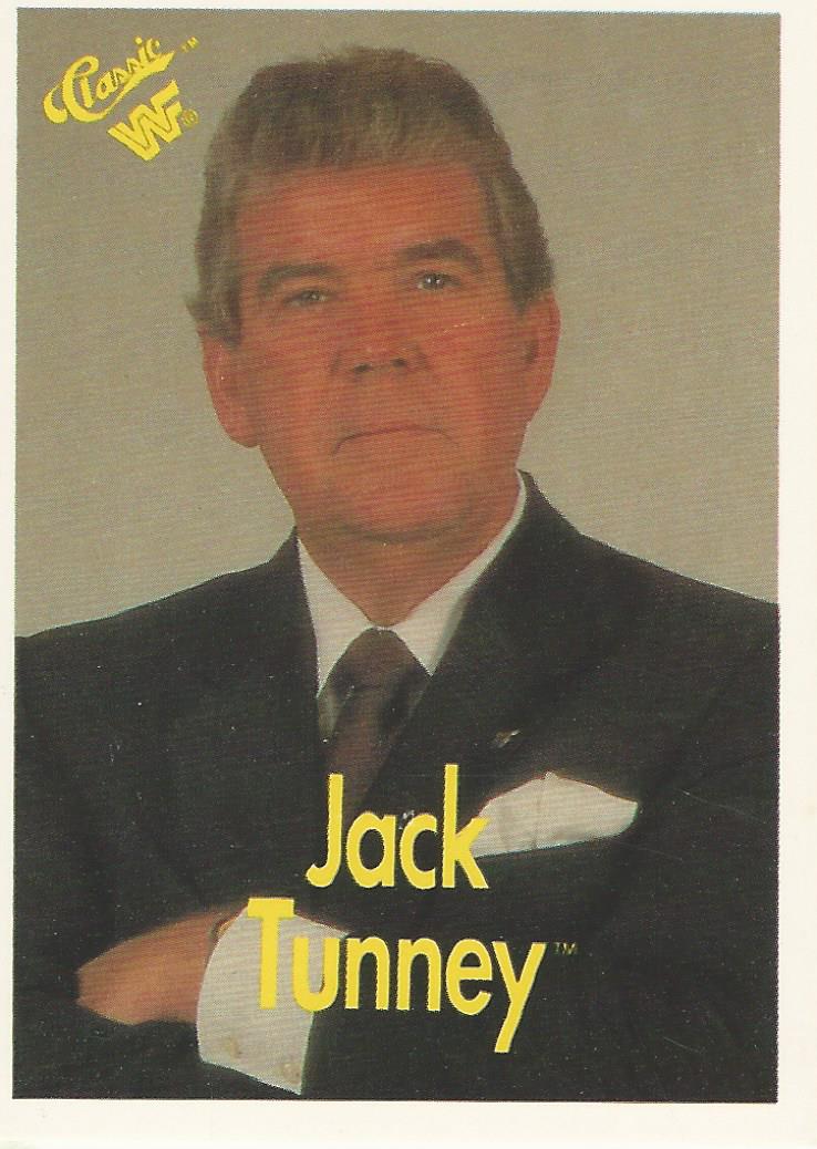 WWF Classic Trading Cards 1990 Jack Tunney No.56 trading card PW Catalog