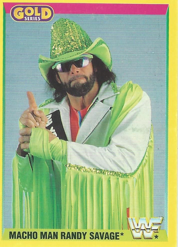 WWF Merlin Gold Series 2 1992 Macho Man Randy Savage #56