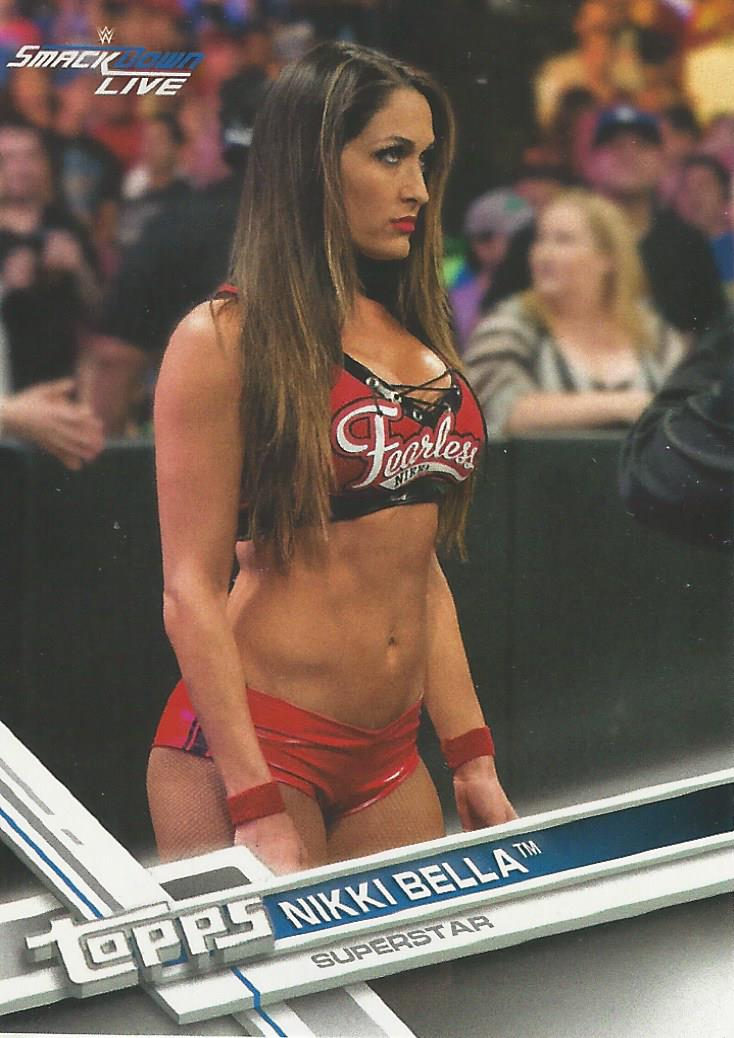 WWE Topps Then Now Forever 2017 Nikki Bella #156