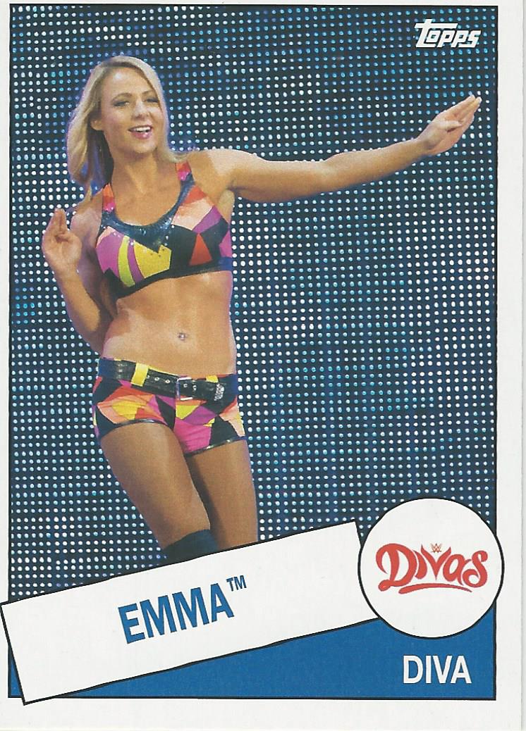 WWE Topps Heritage 2015 Emma #56