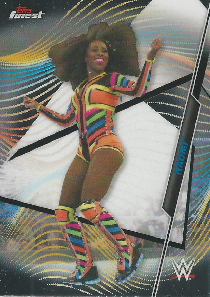 WWE Topps Finest 2020 Naomi #56