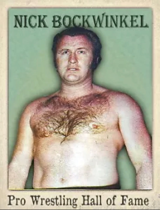 Nick Bockwinkel trading card PW Catalog