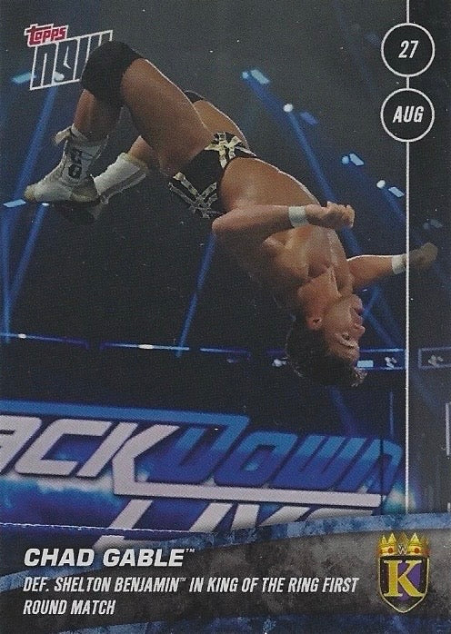 Chad Gable DEF. Shelton Benjamin in King of the Ring First Round Match