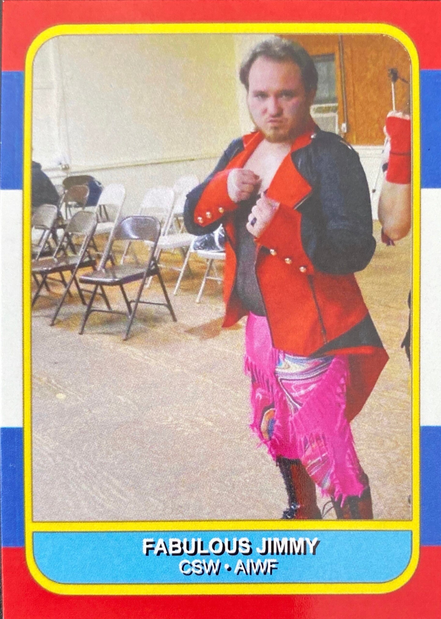 Fabulous Jimmy trading card PW Catalog