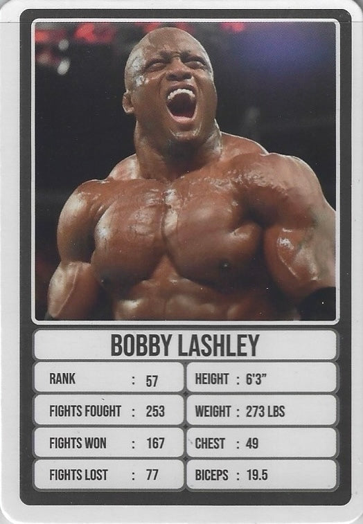 Bobby Lashley trading card PW Catalog