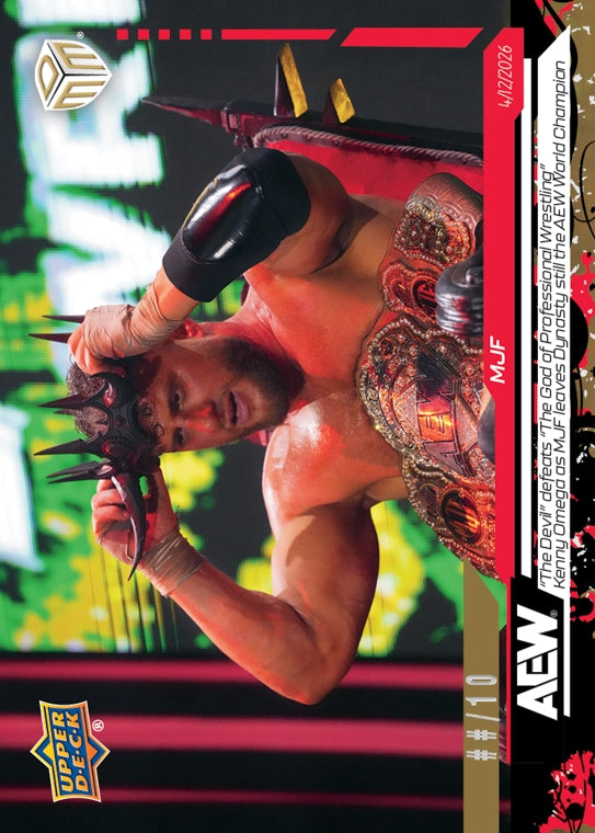 MJF – “the Devil” Defeats “the GOD of Professional Wrestling” Kenny Omega AS MJF Leaves Dynasty Still the AEW World Champion