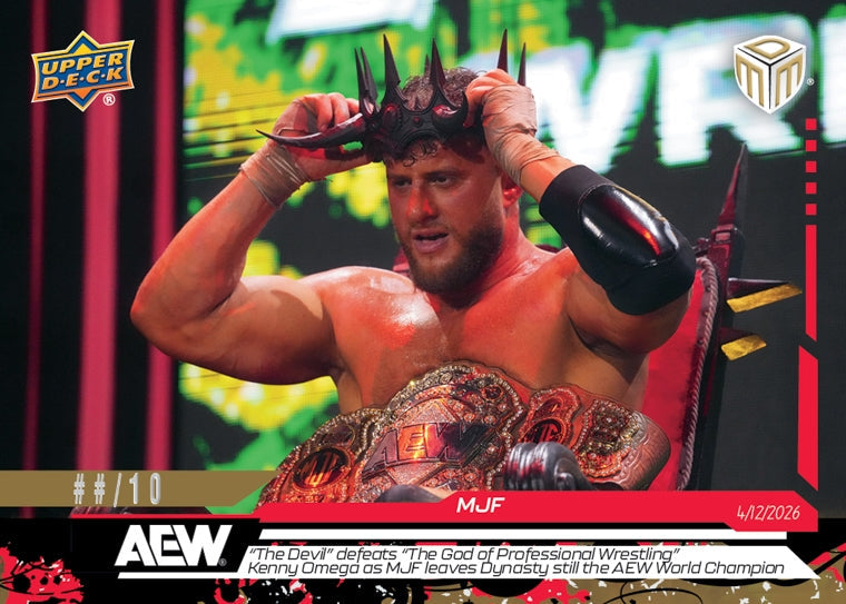 MJF – “The Devil” Defeats “the GOD of Professional Wrestling” Kenny Omega AS MJF Leaves Dynasty Still the AEW World Champion