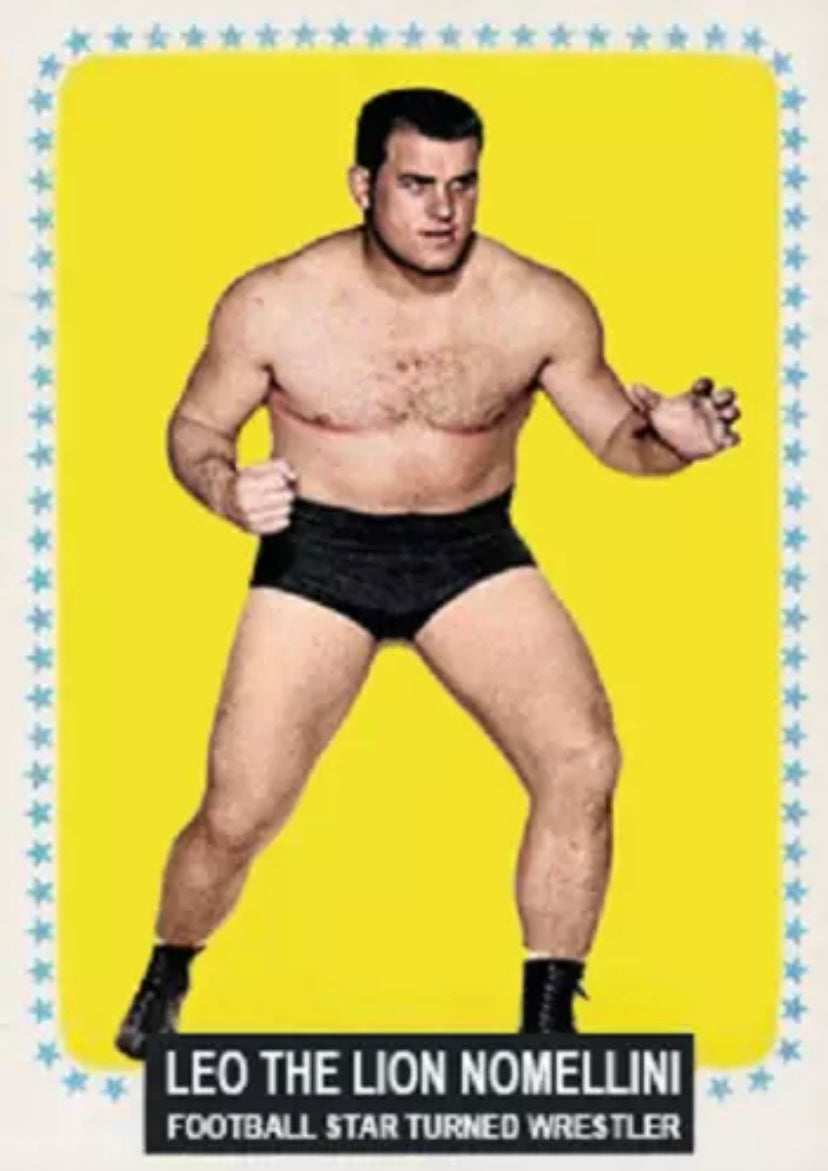 LEO the Lion Nomellini trading card PW Catalog