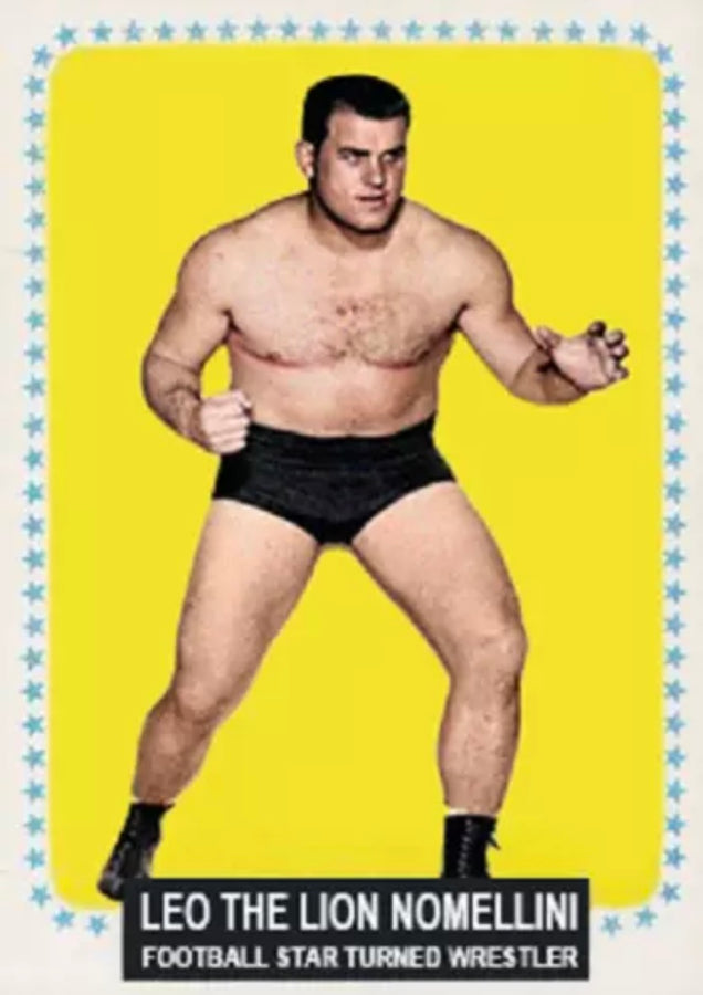 LEO the Lion Nomellini trading card PW Catalog