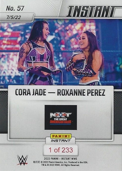 Cora Jade / Roxanne Perez – And NEW… NXT Women’s TAG Champions - image 2